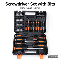 Kit d'outils de réparation de précision manuels 66 pièces pour électronique et meubles, sans perceuse électrique