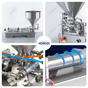 Máquina de llenado de líquidos de mesa semiautomática para botellas de jugo, salsa y refrescos - Product Image 5