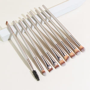Ensemble <span class=keywords><strong>de</strong></span> pinceaux <span class=keywords><strong>de</strong></span> maquillage professionnels pour le visage, 14 pièces, marque privée, avec sac portable - Product Image 5