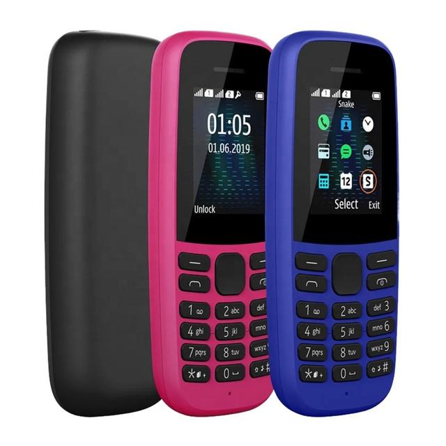 100% Brand New Dual SIM Feature Phone 105 106 110 120 130 150 Factory Wholesale Original Dual SIM Standby Large Battery Mobile