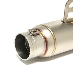 Ventes directes d'usine moto deux couches moulé sous pression queue silencieux d'échappement vente chaude modifié silencieux moteur silencieux - Product Image 4