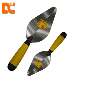 Truelle en acier au carbone avec manche en plastique <span class=keywords><strong>de</strong></span> qualité industrielle, poignée ergonomique, bords arrondis/carrés/pointus pour la maçonnerie et le béton - Product Image 4