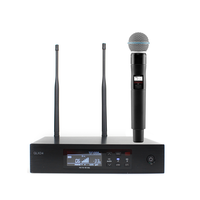 Système de Microphone Sans Fil Professionnel QLXD QLXD4 Beta58, Micro Sans Fil Portable QLXD24 BETA 58A