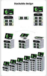 High-Capacity 8-Slot Power Bank Rental Sharing With LED Display Touch Screen - Product Image 5