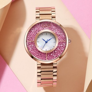 Reloj creativo transfronterizo para mujer, moderno, con piedra de la suerte, de acero inoxidable, venta al por mayor de relojes para mujer - Product Image 1