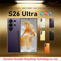 Smartphone Android 15 S26 Ultra 5G 7,3 pouces NEUF Original 22 Go + 2 To Écran Complet Version Globale Certifié CE FCC