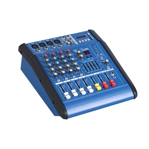 <span class=keywords><strong>Mini</strong></span> mezclador de amplificador de 250W con micrófono, USB mezclador de sonido, ecualizador 1EQ/16 efectos DSP/diente azul - Product Image 2