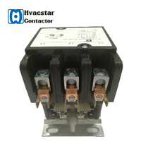 Contacteur magnétique triphasé à usage défini certifié UL pour climatiseur HVAC, 3P 50A 277V