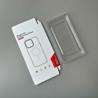 Boîte d'emballage universelle neutre et écologique pour étui de téléphone magnétique en carton pour iPhone 17 Pro Max Type de dossier pliable