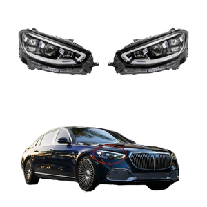 Conjunto de faros de matriz LED Ben Z S-Class 23 original, función de lluvia de meteoritos digital mejorada, piezas de automóvil - Product Image 1