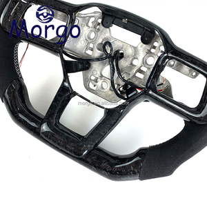 Volante de Fibra de Carbono Forjado Real con Pantalla LED de RPM Personalizada para <span class=keywords><strong>Ford</strong></span> <span class=keywords><strong>Mustang</strong></span> <span class=keywords><strong>GT</strong></span> <span class=keywords><strong>350</strong></span> 500 S550 S650 <span class=keywords><strong>Shelby</strong></span> 2024+ - Product Image 3