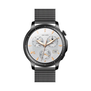 <span class=keywords><strong>Smartwatch</strong></span> V65 <span class=keywords><strong>con</strong></span> <span class=keywords><strong>cinturino</strong></span> <span class=keywords><strong>in</strong></span> <span class=keywords><strong>acciaio</strong></span> inossidabile, schermo AMOLED, <span class=keywords><strong>orologio</strong></span> intelligente per uomo e donna per rispondere e effettuare chiamate - Product Image 3
