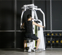 Machine à exercices de musculation multifonctionnelle professionnelle pour la musculation des pectoraux en position assise, avec bras droits, pour salle de sport, du fabricant