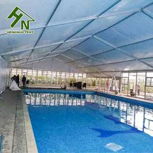 Tente de chapiteau d'événements sportifs de <span class=keywords><strong>piscine</strong></span> de toit d'arcum haut de gamme grande tente d'auvent de mariage pour s'abriter - Product Image 6