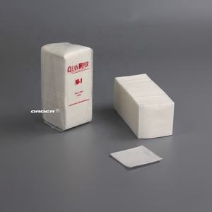 Salviettine per la pulizia senza pelucchi all'ingrosso in fibra di Rayon in poliestere Non tessuto spunlacciato <span class=keywords><strong>M</strong></span>-3 elettronica 1/4 ripiegabile - Product Image 3