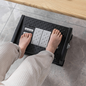 डेस्क के तहत प्लास्टिक समायोज्य घर कार्यालय ने फुटरेस्ट झुकाव तनाव राहत पैर स्टंटेड अंडरडेस्क - Product Image 2