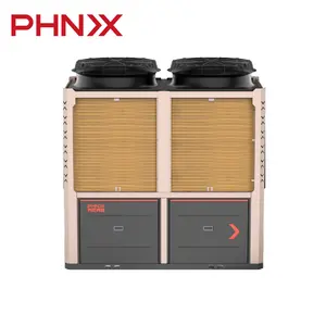 Китайский завод PHNIX OEM ODM коммерческий водяной охладитель с воздушным охлаждением, тепловой насос для охлаждения и нагрева воздуха в воду