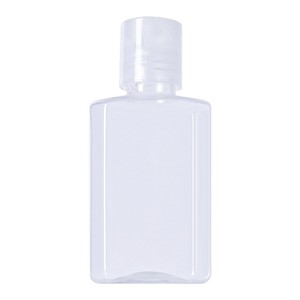 Flacon vide octogonal transparent en PET <span class=keywords><strong>de</strong></span> 50 ml pour désinfectant pour les mains, émulsion cosmétique, échantillon <span class=keywords><strong>de</strong></span> cosmétique - Product Image 5