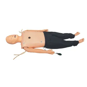 Maniquí de entrenamiento ALS inteligente ALS800A de enseñanza de ciencias médicas con intubación CPR