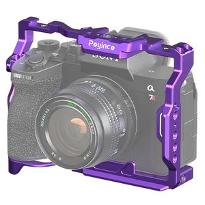 กรงกล้องอะลูมิเนียมอัลลอยสำหรับ Sony A7M5 A7M4 A7R3 A7M3 A7R5กรอบป้องกัน Vlog แบบสตรีมสด - Product Image 2