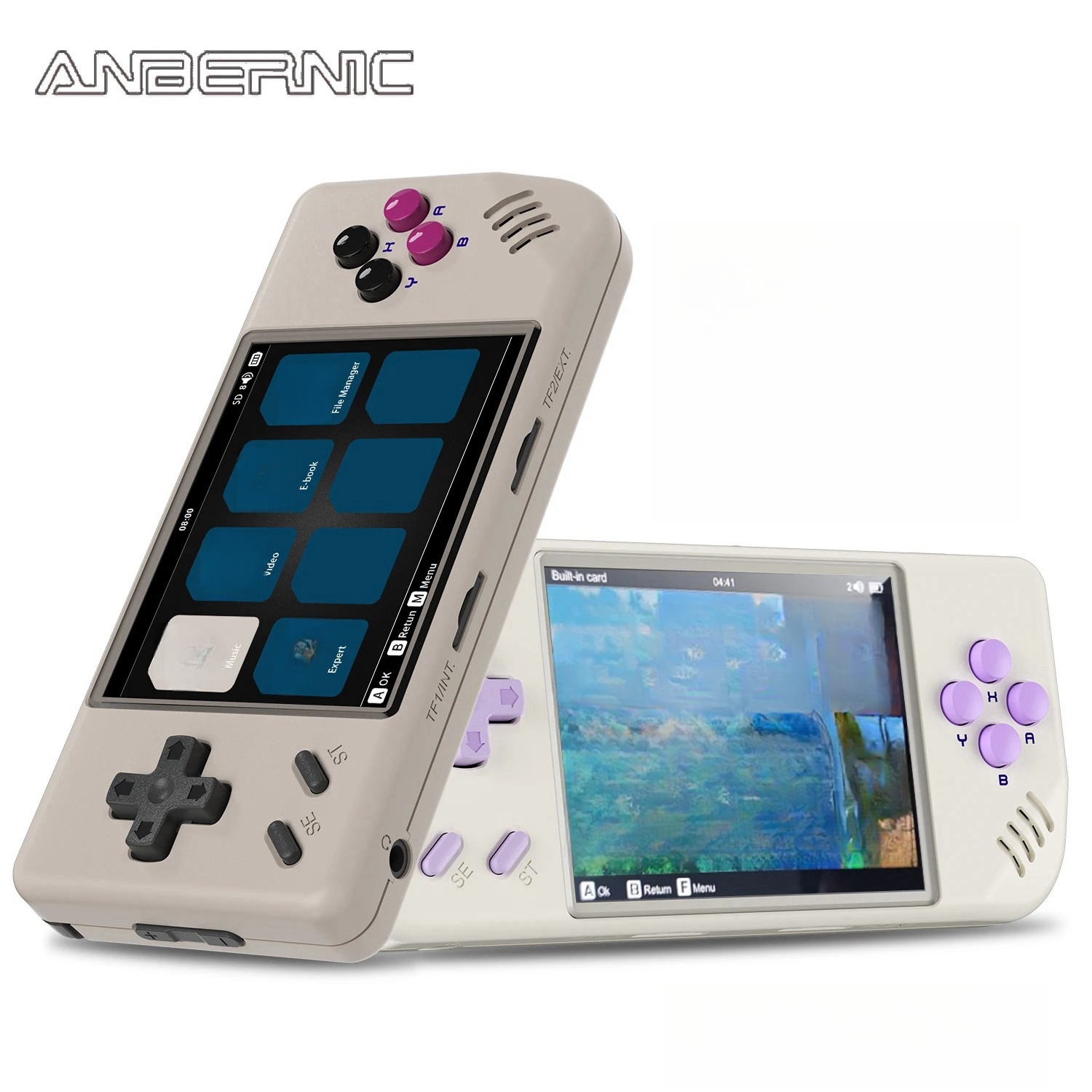 Anbernic RG28XX Retro Folding Console - Linux Game Player
