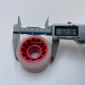 Ruedas de <span class=keywords><strong>Patines</strong></span> de 62 mm * 33 mm, PU SHR 88A, Alta Dureza, Alto Rebote, para Patinaje Cuádruple, Calidad OEM de Fábrica - Product Image 3