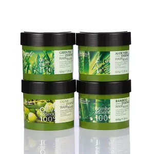 500g di crema naturale per capelli pura Wokali con estratto di oliva trattamento per capelli olio per capelli