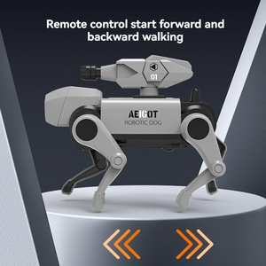 Đồ chơi thông minh DIY điều khiển từ xa robot chó khoa học và giáo dục lắp ráp cơ khí chó lắp ráp thí nghiệm bộ đồ chơi cậu bé - Product Image 4