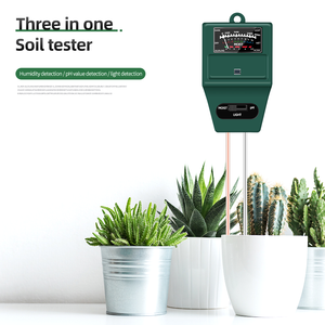 3in 1 PH Light Humidité Acidité Humidité Testeur de sol Humidimètre Kit de testeur de sol pour fleurs - Product Image 5