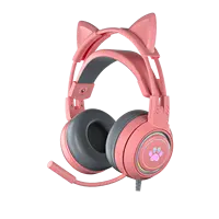 חדש הגעה 2022 משחקי אוזניות & אוזניות 3D סטריאו צליל HIFI wired אוזניות רעש לבטל SY-G25 חתול אוזניות משחקים