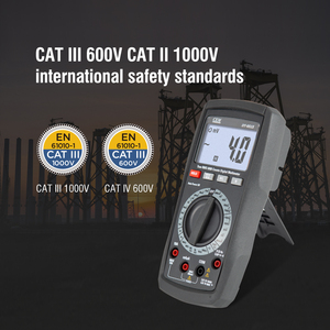 CEM DT-9515 มัลติมิเตอร์ดิจิตอลอิเล็กทรอนิกส์แบบมืออาชีพ ดีไซน์ใหม่ พร้อมฟังก์ชัน True RMS สำหรับขาย DT-9515 ดิจิตอล - Product Image 5