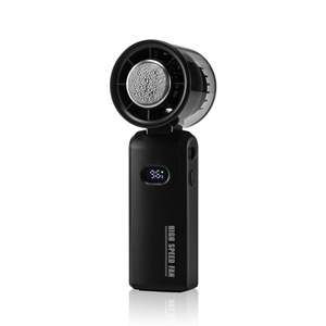 High Speed Digital Display Cooler Handheld Electric Fan <b>Light</b> USB Rechargeable Foldable Portable Built-in Battery <b>Box</b> Brushless - Product Image 4