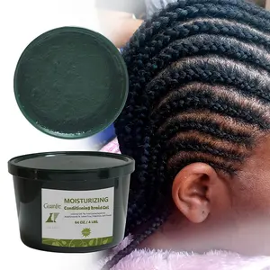 Vente chaude Tresses de cheveux torsadés Verrouillage Tresse à maintien supplémentaire Gel coiffant Gel de conditionnement pour tresses soignées de grande taille