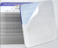 Carte de visite NFC en acrylique personnalisée, réutilisable, programmable, RFID 1K pour le commerce de détail et l'hôtellerie