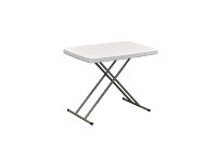 Table à manger pliante en plastique moderne pour événements en plein air et mariages