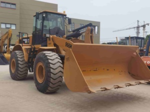 รถตักล้อยาง Caterpillar 966H มือสองสำหรับขาย CAT 966H รถตักหน้าขุดประสิทธิภาพสูง รับน้ำหนักได้ 5 ตัน เครื่องจักรงานดิน - Product Image 2