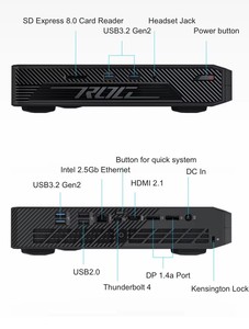 Nouveau PC Mini Gaming ROGUC 2024 avec processeur Intel Core i9 de 14e génération Ultra7/9+16G+512G+RTX4060/RTX4070 GDDR6 Wi-Fi6E - Product Image 2