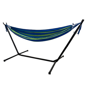 <span class=keywords><strong>Soporte</strong></span> para <span class=keywords><strong>Hamaca</strong></span> Doble de Exterior con Estructura de Acero y Superficie de Lona, Silla Columpio Portátil para Patio y Camping - Product Image 5
