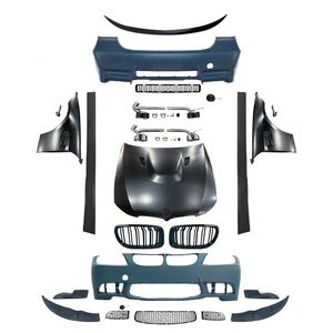 Alta calidad PP + fibra de carbono Tail Throat 2005-2012 parachoques de coche E90 E92 E93 reacondicionado M3 M4 Kit de carrocería para <span class=keywords><strong>BMW</strong></span> <span class=keywords><strong>Serie</strong></span> 3 - Product Image 2