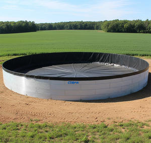 Silo <span class=keywords><strong>de</strong></span> stockage d'<span class=keywords><strong>eau</strong></span> en acier Zincalume <span class=keywords><strong>de</strong></span> 10 à 300 m3, réservoir d'<span class=keywords><strong>eau</strong></span> rond assemblable pour l'élevage ou l'irrigation agricole forestière - Product Image 1