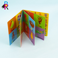 Livre de planche personnalisé pour enfants, vente en gros, livres d'apprentissage pour enfants, livre de planche coulissant animal