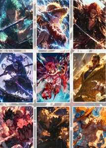 Nuova Collezione <span class=keywords><strong>One</strong></span> <span class=keywords><strong>Piece</strong></span> A6 <span class=keywords><strong>di</strong></span> Carte Colorate Anime con Nami e Luffy, Carte da <span class=keywords><strong>Gioco</strong></span> Rare per Bambini - Product Image 4