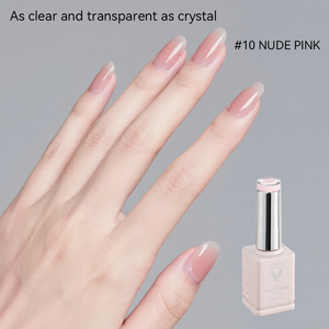 Bộ sơn gel Vinimay Nude Natural màu hồng tự nhiên 12 màu, dùng làm lớp nền, màu gel nền, lớp xây dựng màu 3 trong <span class=keywords><strong>1</strong></span>, gel nền một bước cho salon - Product Image 6