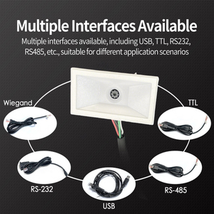 LONVILL <span class=keywords><strong>USB</strong></span> <span class=keywords><strong>TTL</strong></span> <span class=keywords><strong>RS232</strong></span> QR-Code-Leser Wiegand-Schnittstelle Barcode-Scanner-Modul für Aufzüge - Product Image 3