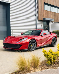 For Ferrari 812 Super Fast Dry Carbon Fiber Body Kit 812 OEM Carbon Fiber Front Lip Diffuser and Spoiler 812 Bumper - Product Image 4