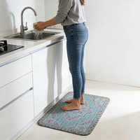 Tapis anti-fatigue, tapis ergonomiques imperméables en PU pour la position debout