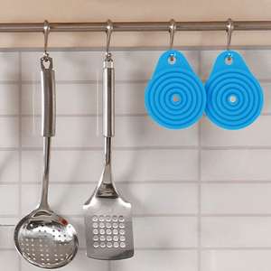 Entonnoir de cuisine en silicone Entonnoir pliable en silicone de qualité alimentaire <span class=keywords><strong>pour</strong></span> la cuisine Bouteilles de remplissage Cuisson quotidienne et poudre d'eau - Product Image 5
