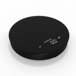 เครื่องชั่งครัวดิจิตอลขนาดเล็กพร้อมแท่นกระจกนิรภัย ใช้พลังงานจากแบตเตอรี่ ฟังก์ชั่นชั่งน้ำหนักอาหาร - Product Image 5