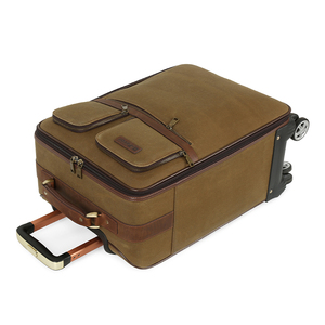 Sacs à roulettes de grande capacité personnalisés par le fabricant, sacs à bagages en <span class=keywords><strong>toile</strong></span> vintage pour hommes, sacs de voyage, valises - Product Image 5