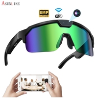 Nouvelles lunettes intelligentes 2026 pour le cyclisme, vidéo 8MP 1080P, capteur six axes anti-tremblement, traduction mondiale IA, ChatGPT, IP67